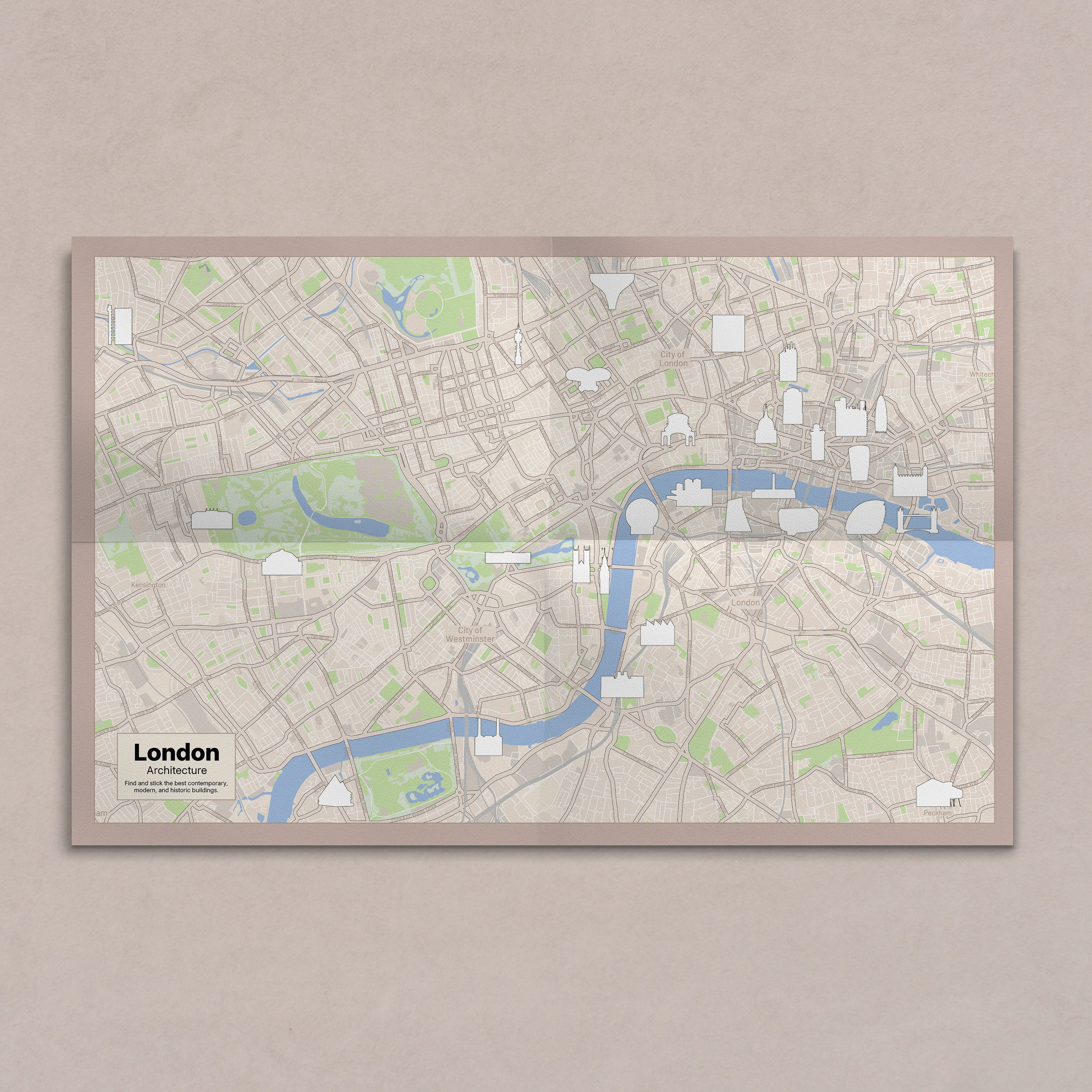 London Sticker & Map Set - Image 3